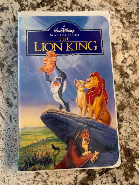 lion king vhs